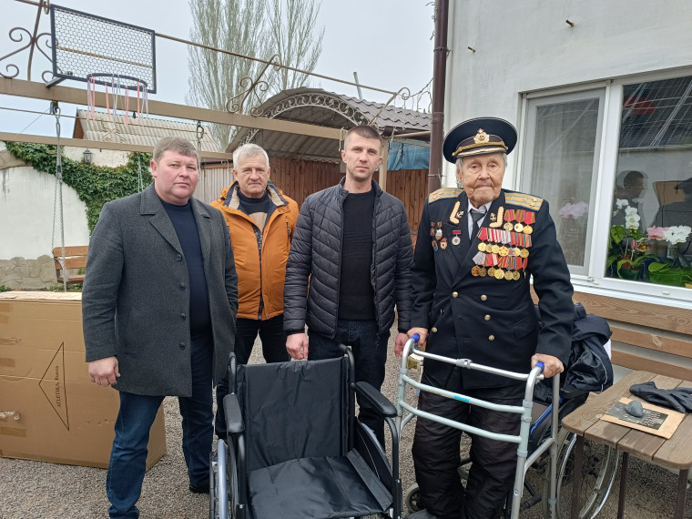 Забота о ветеране Скадовска. Забота о ветеране Скадовска.